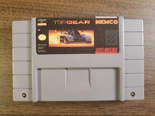 Top Gear (Super Nintendo SNES Authentic Game)