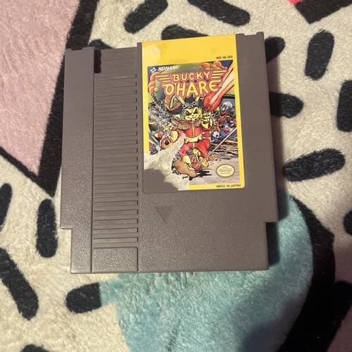 Bucky O'Hare Nintendo NES Game Cartridge Authentic- Tested Works!!