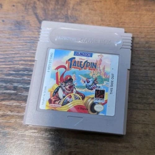 Disney's TaleSpin (Game Boy) - Tested & Works