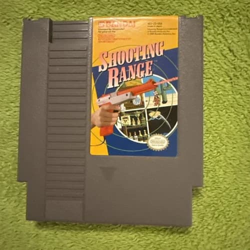 Shooting Range (NES, 1989) Game Only Authentic Cleaned & Tested