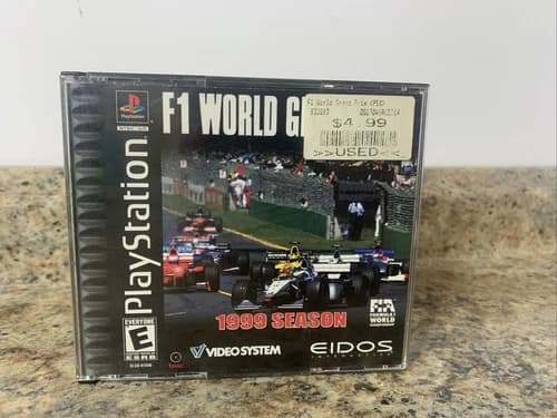F1 World Grand Prix: 1999 Season (Sony PlayStation 1, 2000) PS1 Complete