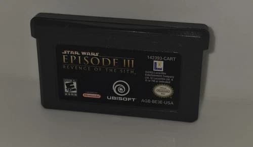 Star Wars Episode III Revenge of the Sith Gameboy Advance (GBA) Tested