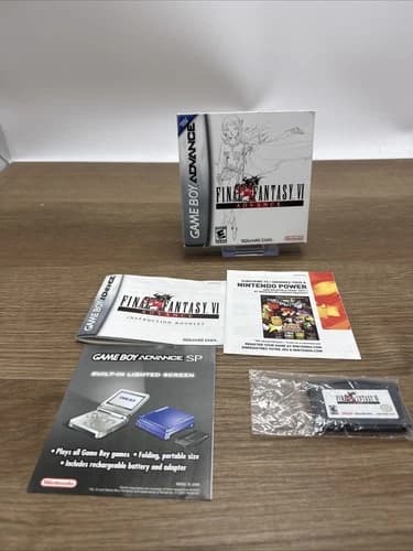 Final Fantasy VI Advance (Nintendo GBA Game Boy Advance, 2007) - CIB