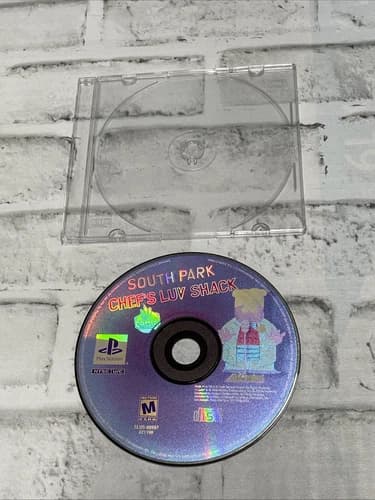 Sony PlayStation 1 PS1 South Park: Chef's Luv Shack Disc ONLY Tested Works Game