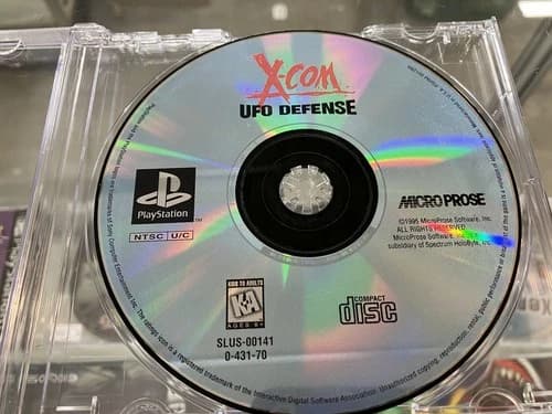 X-COM: UFO Defense (PlayStation 1 PS1, 1995) Disc Only. Cleaned & TESTED! *VGC*