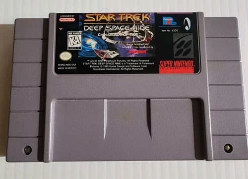 Star Trek Deep Space Nine Crossroads of Time Super Nintendo SNES Tested