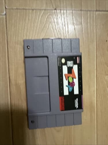 Zoop Super Nintendo SNES Cartridge Only AD - (See Pics)
