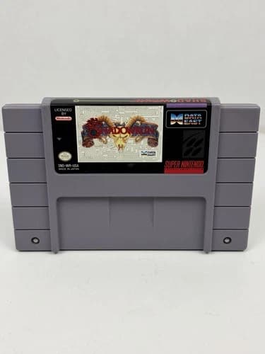 Shadowrun - Super Nintendo SNES -AUTHENTIC NM CARTRIDGE