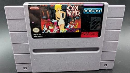 Cool World Super Nintendo SNES Authentic Game Cartridge Only TESTED & WORKING