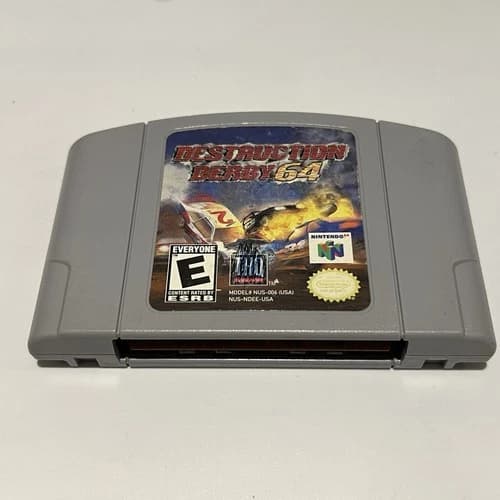 Destruction Derby 64 (Nintendo 64 N64, 1999) Cart Cartridge Only Authentic