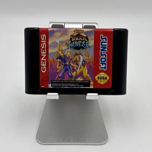 Pirates of Dark Water (Sega Genesis, 1994) Authentic Tested Cart Only