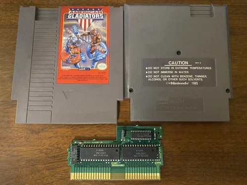 American Gladiators (Nintendo Entertainment System, 1993) (NES-022)