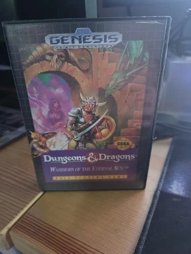 Dungeons & Dragons Warriors of the Eternal Sun - Sega Genesis - New Batt - CIB -