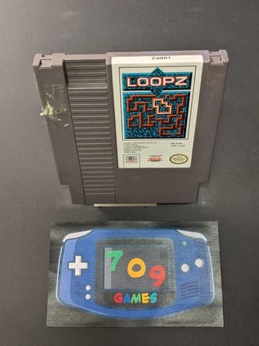 Loopz (Nintendo Entertainment System, 1990) NES