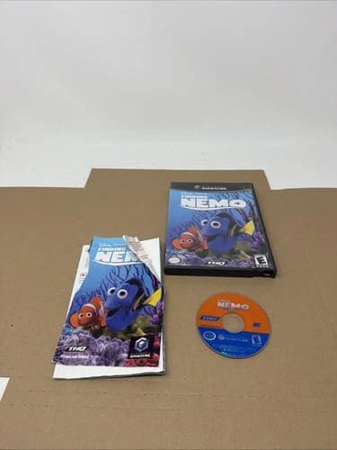 Finding Nemo Player's Choice Nintendo GameCube Cib Tested and Working