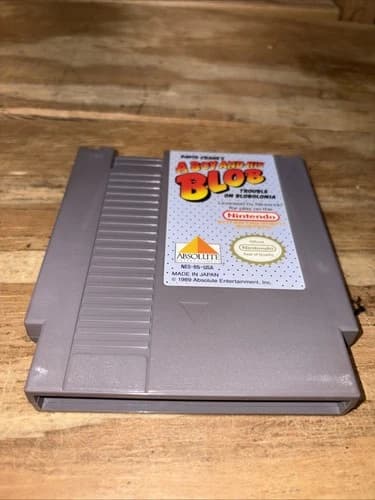 A Boy And His Blob NES Nintendo Video Game Cartridge TESTED & WORKING!