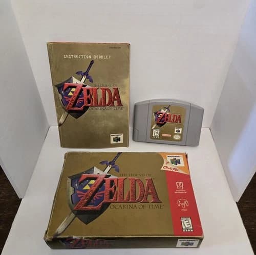 The Legend Of Zelda: Ocarina Of Time - N64. CIB. Authentic. Good Condition