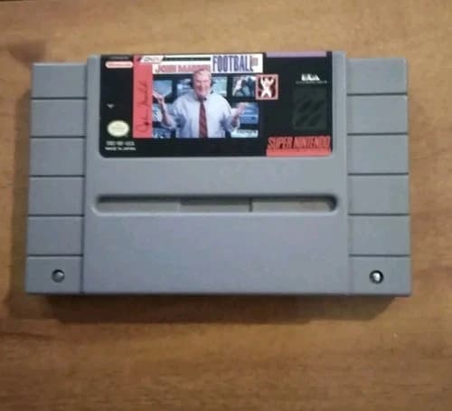 John Madden Football 93 (Super Nintendo SNES) Authentic Cartridge Only