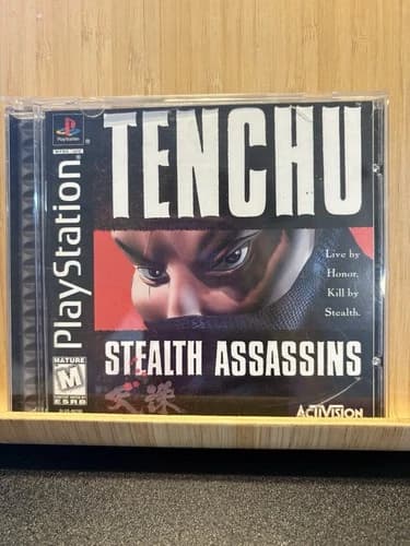 Tenchu: Stealth Assassins (Sony PlayStation 1, 1998) PS1 PSOne PSX CIB