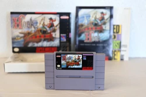 Hook (Super Nintendo Entertainment System, 1991) CIB 🌟
