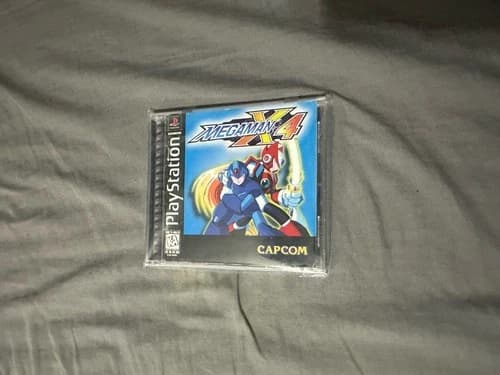 Mega Man X4 (PS1 Sony PlayStation 1, 1997) CIB Game Complete With Manual