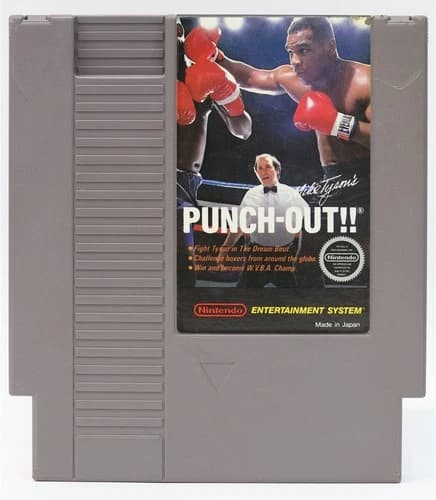 Mike Tyson's Punch-Out (Nintendo NES, 1987) Nintendo Entertainment System
