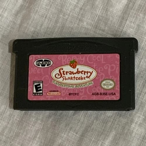Strawberry shortcake summertime adventure Nintendo Game Boy advance GBA