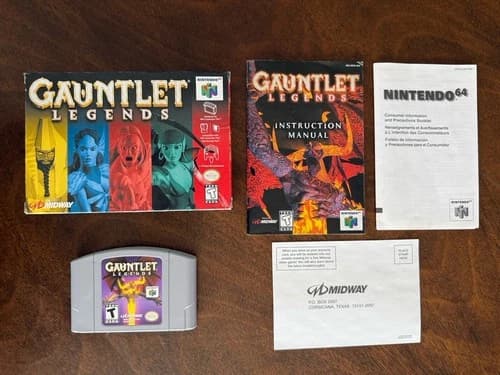 Gauntlet Legends - Nintendo 64 (N64) CIB AUTHENTIC