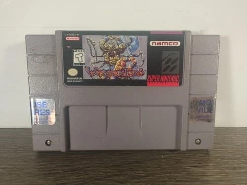 WeaponLord (Super Nintendo, 1995) SNES Cartridge Only - Tested and Working
