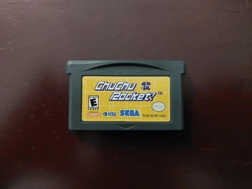 ChuChu Rocket (Nintendo Game Boy Advance, 2001) Authentic, Cartridge Only