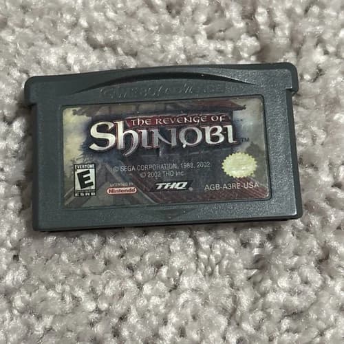 The Revenge of Shinobi For Game Boy Advance Cartridge Only