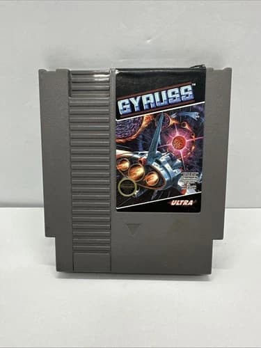 NES Gyruss (Nintendo Entertainment System, 1989) Cleaned & Tested