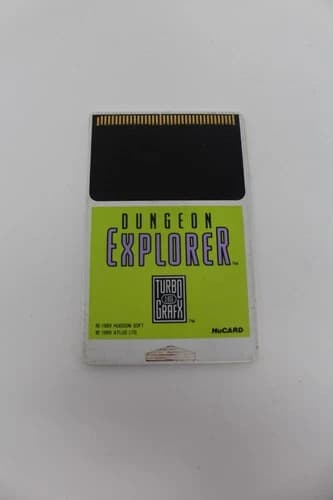 TurboGrafx-16 HuCard Dungeon Explorer HuCard Only Tested Working