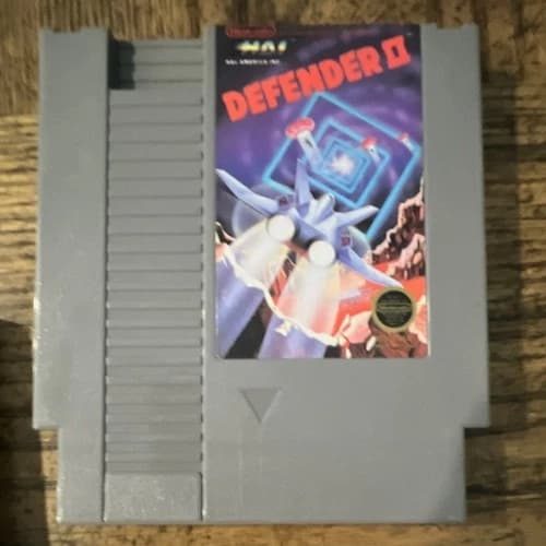 Hal America Defender II Nintendo NES Game Cartridge NTSC-U/C US/Canada