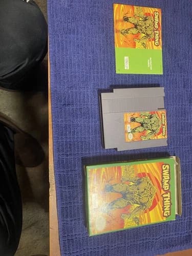 Swamp Thing Nintendo NES CIB