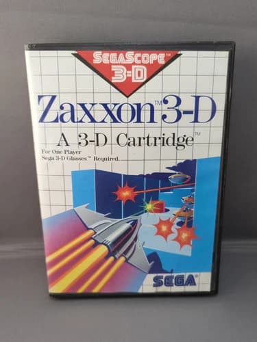 # Zaxxon 3-D (Sega Master System) Complete CIB