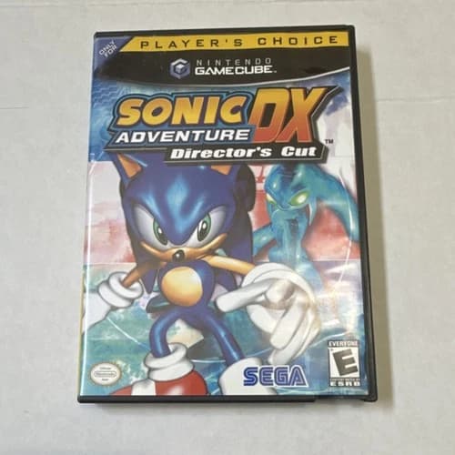 Sonic Adventure DX: Director's Cut (Nintendo GameCube, 2003) Player's Choice CIB