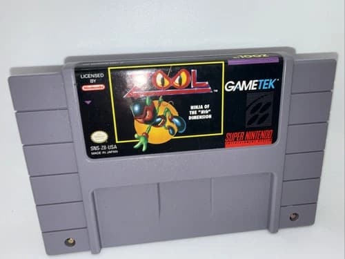 Zool: Ninja of the Nth Dimension (SNES) Super Nintendo Entertainment System