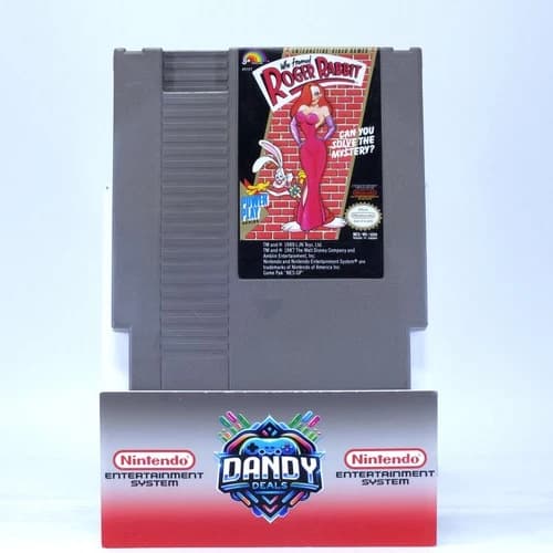 Who Framed Roger Rabbit Authentic, Tested - NES