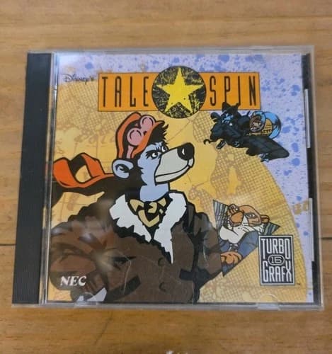 Disney's TaleSpin Authentic Complete (NEC TurboGrafx-16) game Talespin
