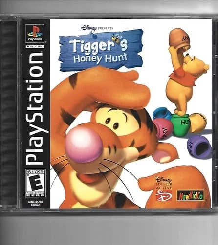 TIGGER'S HONEY HUNT PS PLAYSTATION COMPLETE =DISC +CASE+ BOOKLET DISNEY