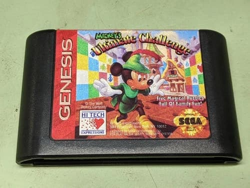Mickey's Ultimate Challenge Sega Genesis Cartridge Only