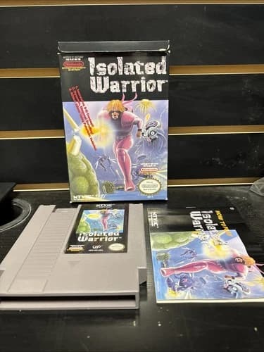 🛡️ Isolated Warrior – NES 1991 (USA) – Complete In Box