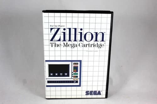Sega Master System Zillion Complete in Box CIB Tested