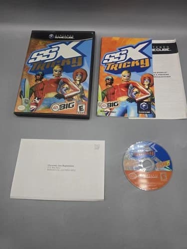 SSX Tricky (Nintendo GameCube, 2001) CIB Complete With Manual Authentic