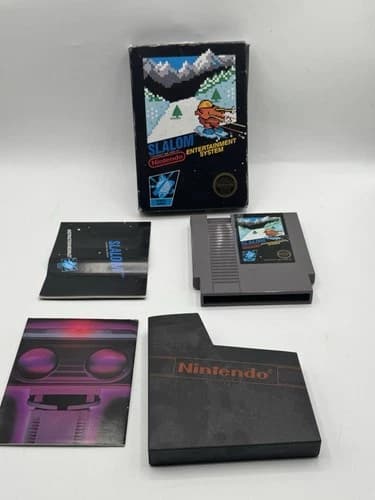 Slalom: Nintendo NES, CIB