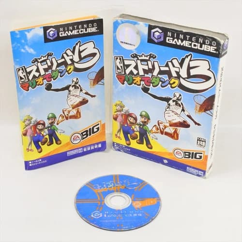 NBA STREET V3 Mario De Dunk Gamecube Nintendo For JP System 2145 gc