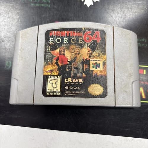 Nintendo 64 N64 Authentic Fighting Force 64 Cart Only