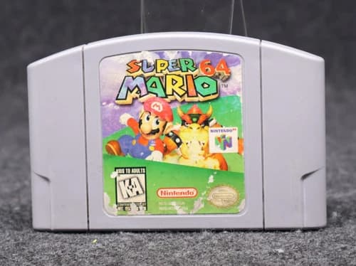 Super Mario 64 (N64) Loose Cart Only - Auth Acceptable Cond