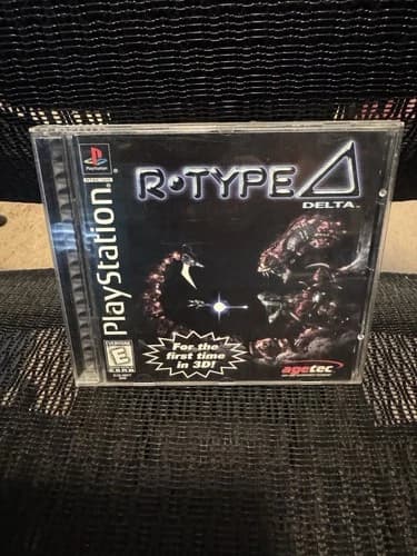 R-Type Delta US Version RARE PS1 Sony PlayStation Complete CIB